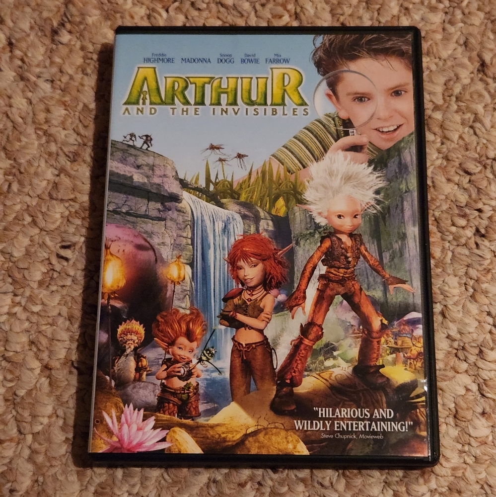 Arthur and the Invisibles DVD